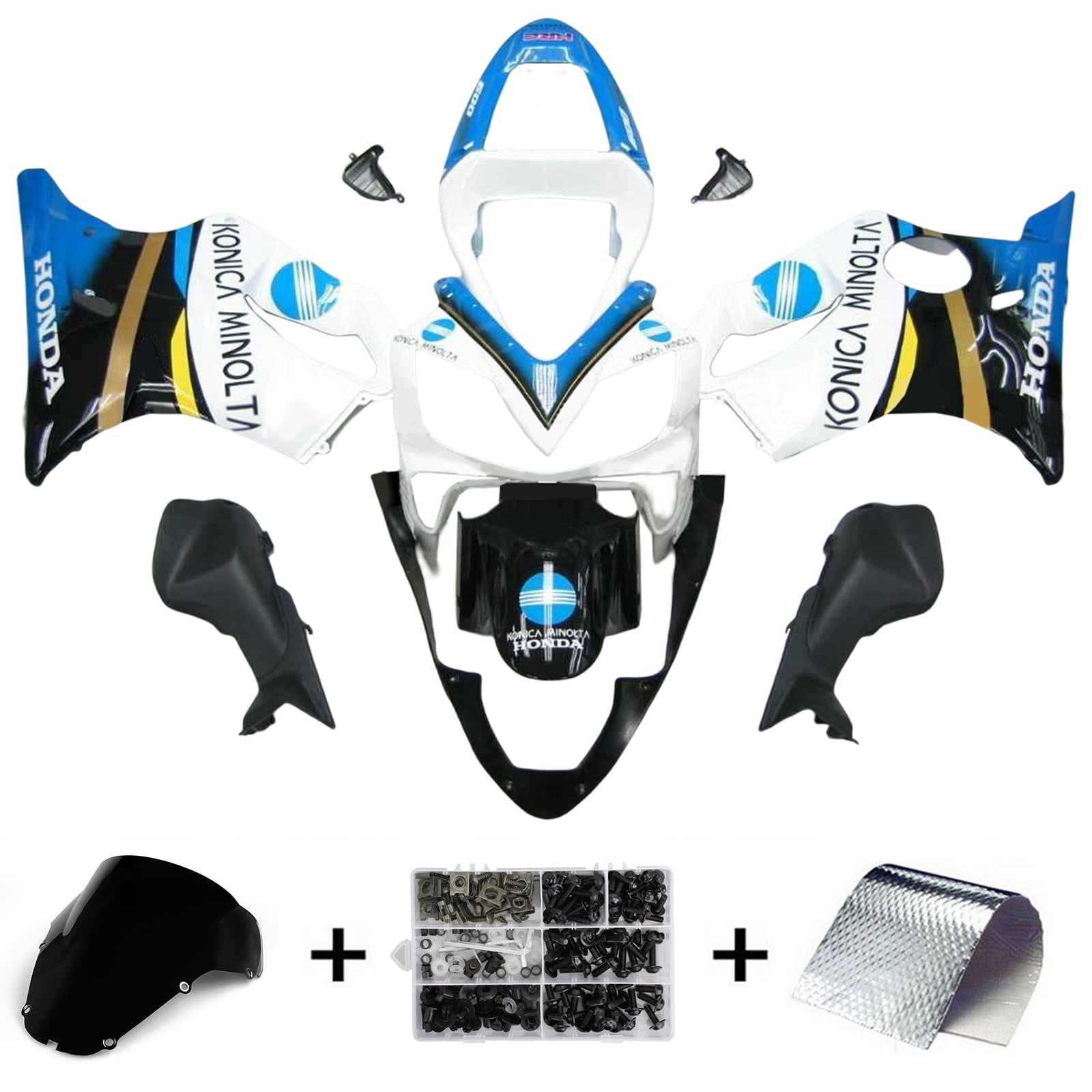 Honda CBR600 F4i 2001-2003 Fairing Kit Bodywork Plastic ABS