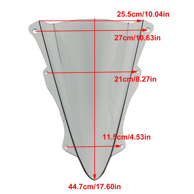 الزجاج الأمامي لكاواساكي ZX-25R 2020-2023 ZX-4R/ZX-4RR 2023-