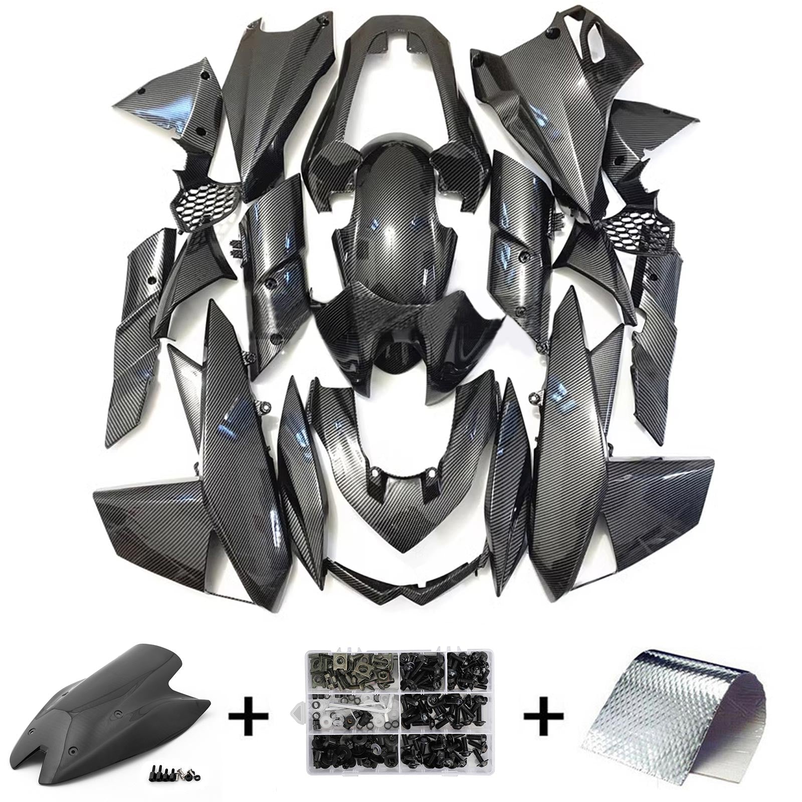 Kawasaki Z1000 2010-2013 Fairing Kit Bodywork Plastic ABS