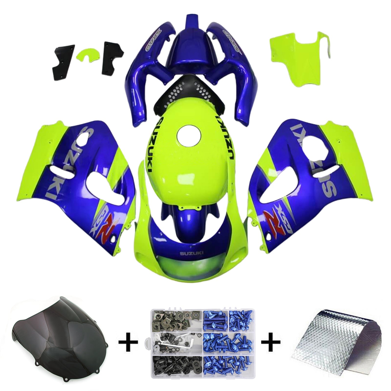 Suzuki GSXR600 1996-2000 GSXR750 1996-1999 Kit Carenado Carrocería