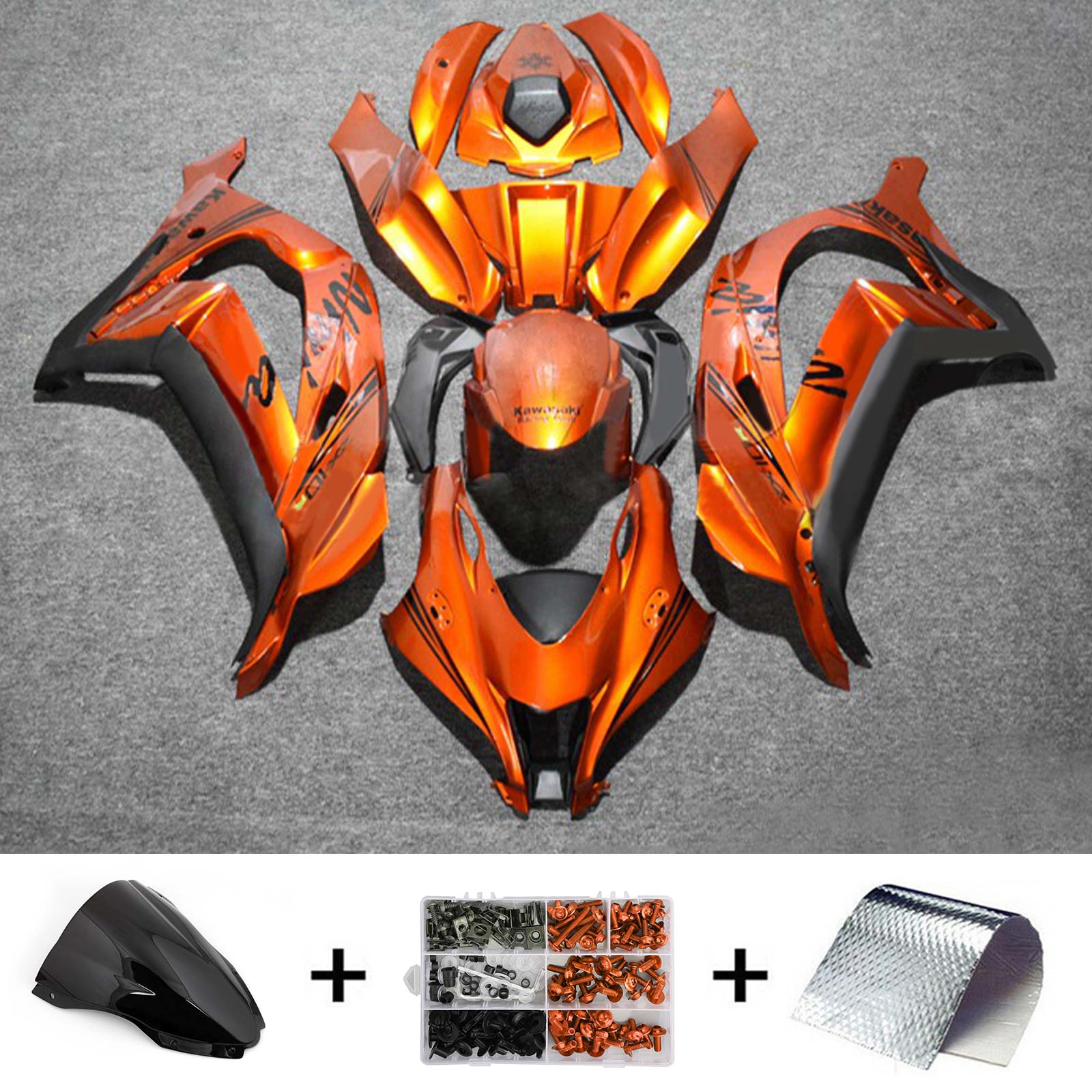 Kawasaki ZX10R 2016-2020 Fairing Kit Bodywork Plastic ABS