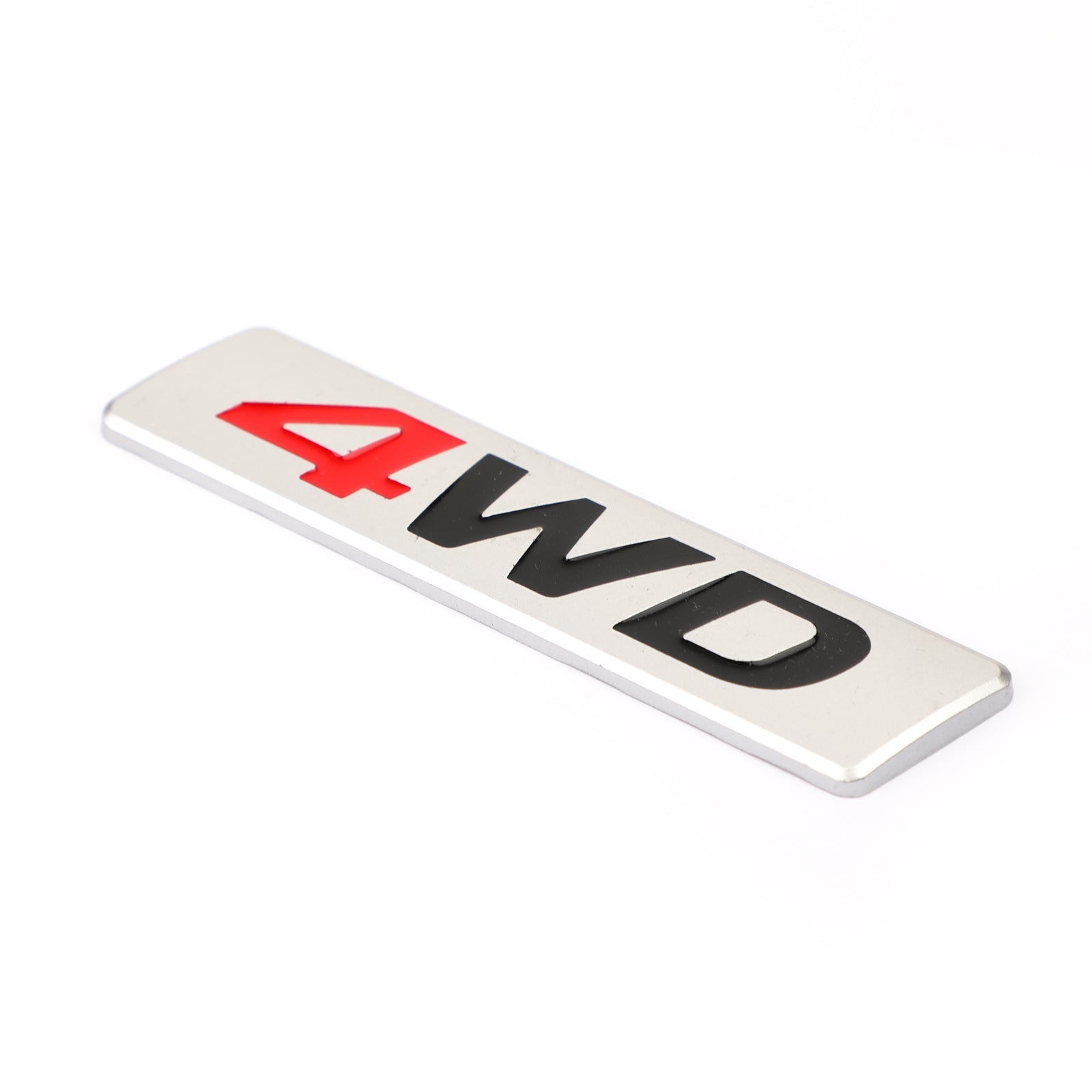 New Metal 4WD Emblem Car Fender Trunk Tailgate Badge Decals Sticker 4WD 4X4 SUV Generic