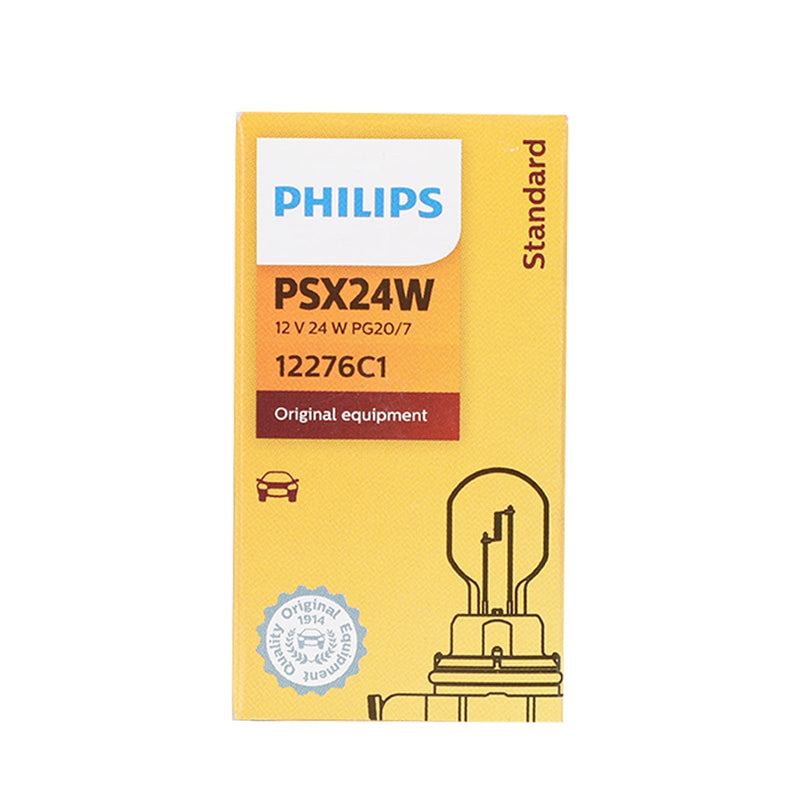 Para bombillas auxiliares estándar de coche Philips 12276C1 PSX24W 12V24W PG20/7 genéricas