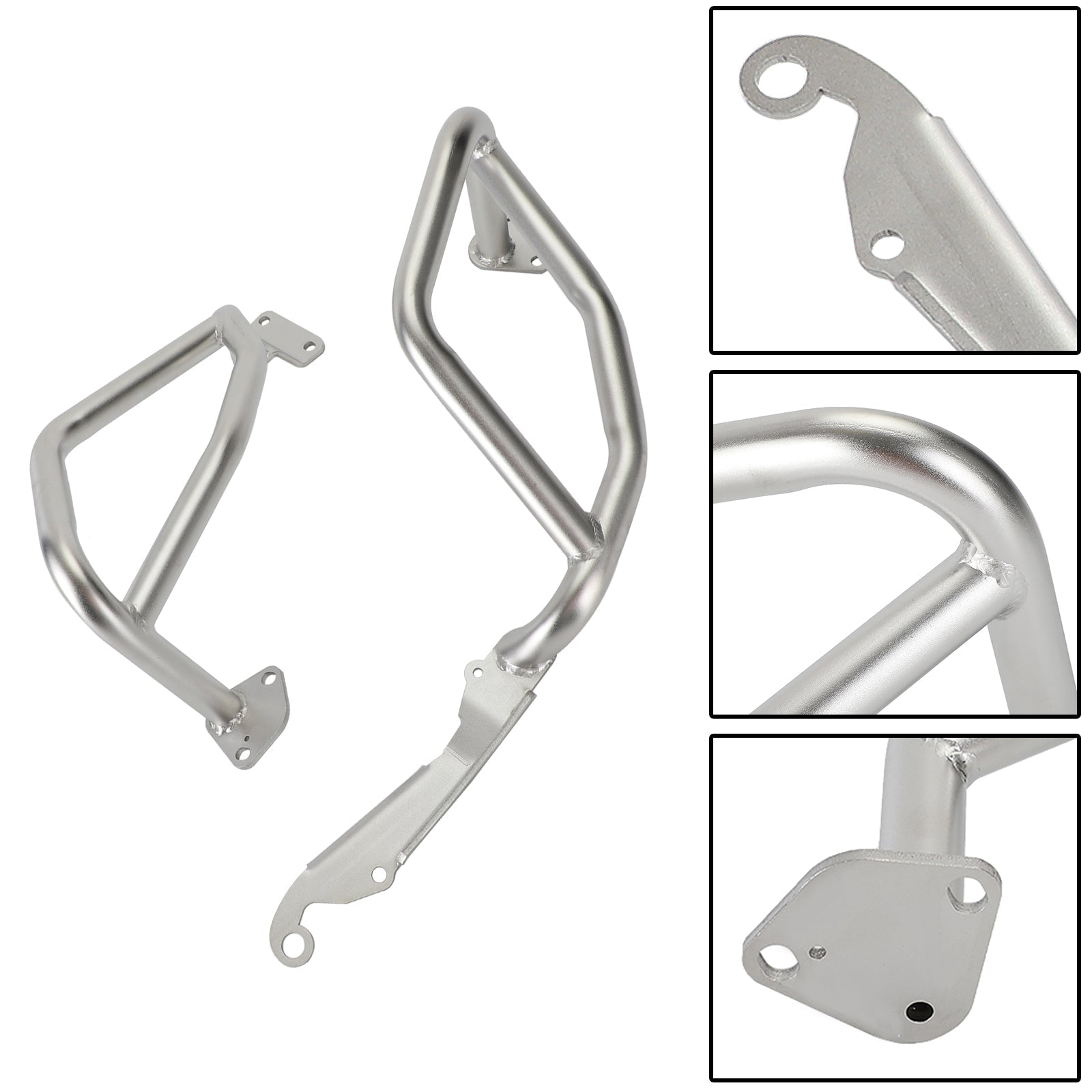 Engine Protect Guard Frame Lower Crash Bar Silver For Honda Crf 1100L Adv 20+ 22 Generic