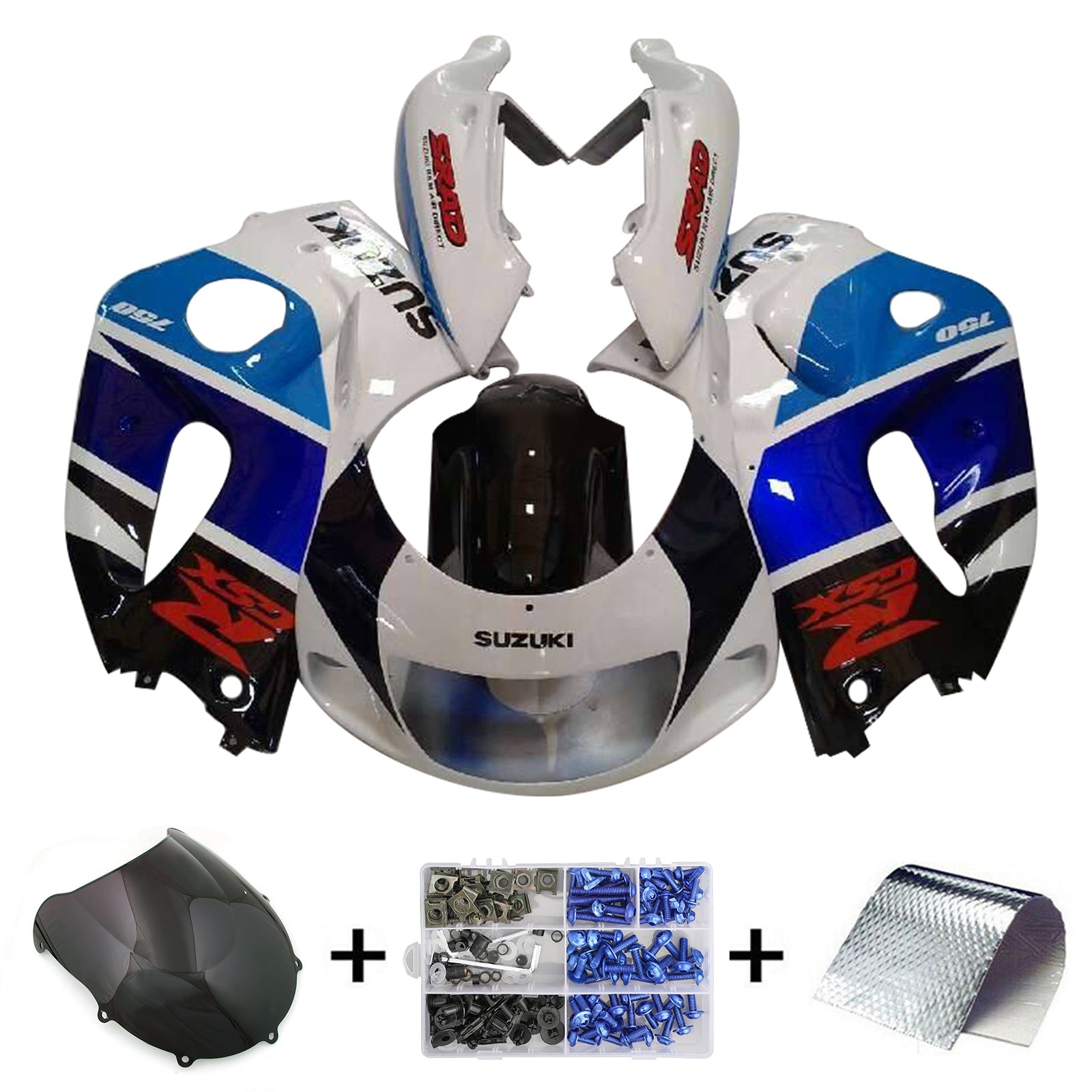 Suzuki GSXR600 1996-2000 GSXR750 1996-1999 Fairing Kit Bodywork