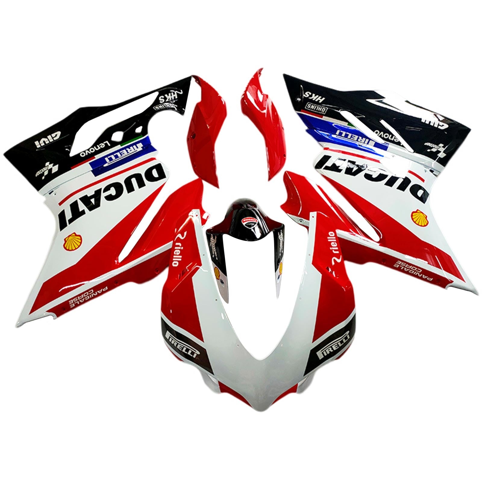 Ducati Panigale V4 V4S V4SP 2018-2019 Fairing Kit هيكل السيارة