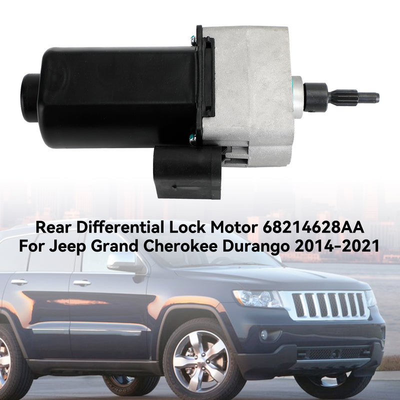 Motor de bloqueo de diferencial trasero 68214628AA para Jeep Grand Cherokee Durango 14-2021