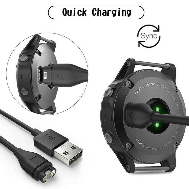 USB Charging Cable Cord Fit for Garmin Fenix 5 5S 5X Vivoactive 3 Vivosport
