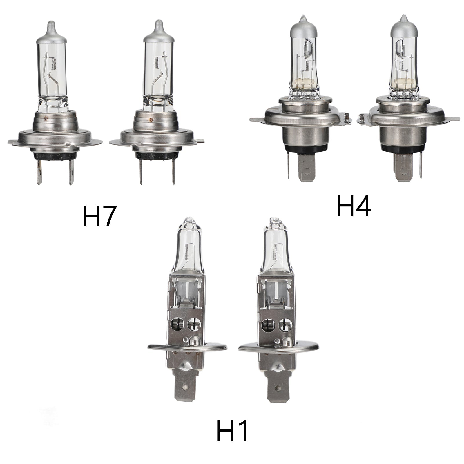 H7/H4/H1 For OSRAM SILVERSTRA Headlight 12V +20M Up To +50% Light Generic