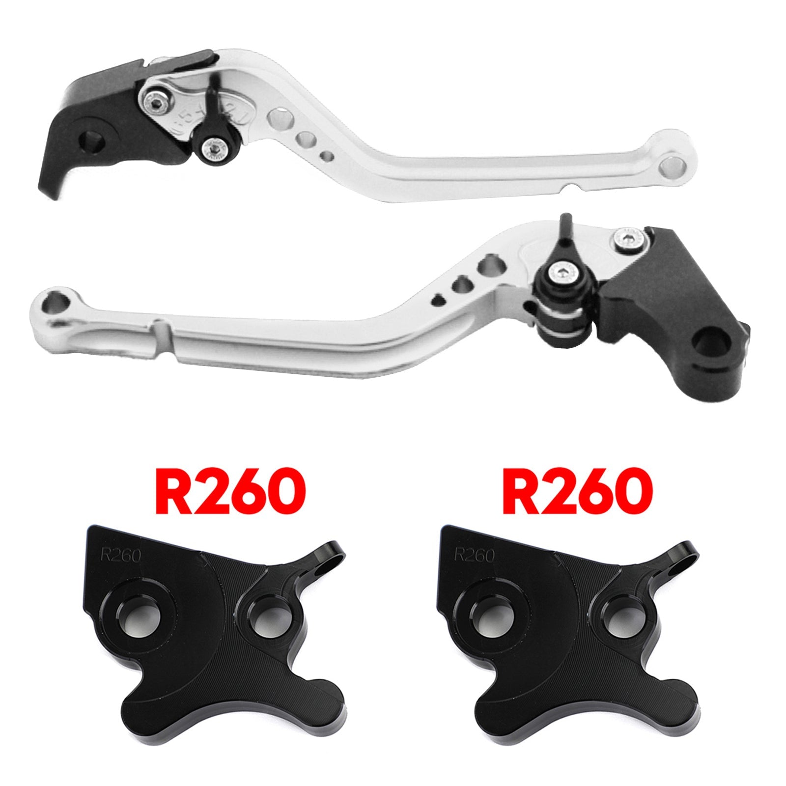 Motorcycle Long Clutch Brake Lever fit for VESPA GTS 300 Super Generic