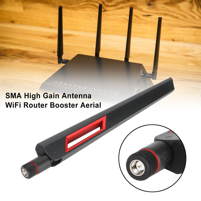 12dBi 2.4G 5G 5.8G Antena de banda dual Conector SMA / RP-SMA Antena de enrutador WiFi