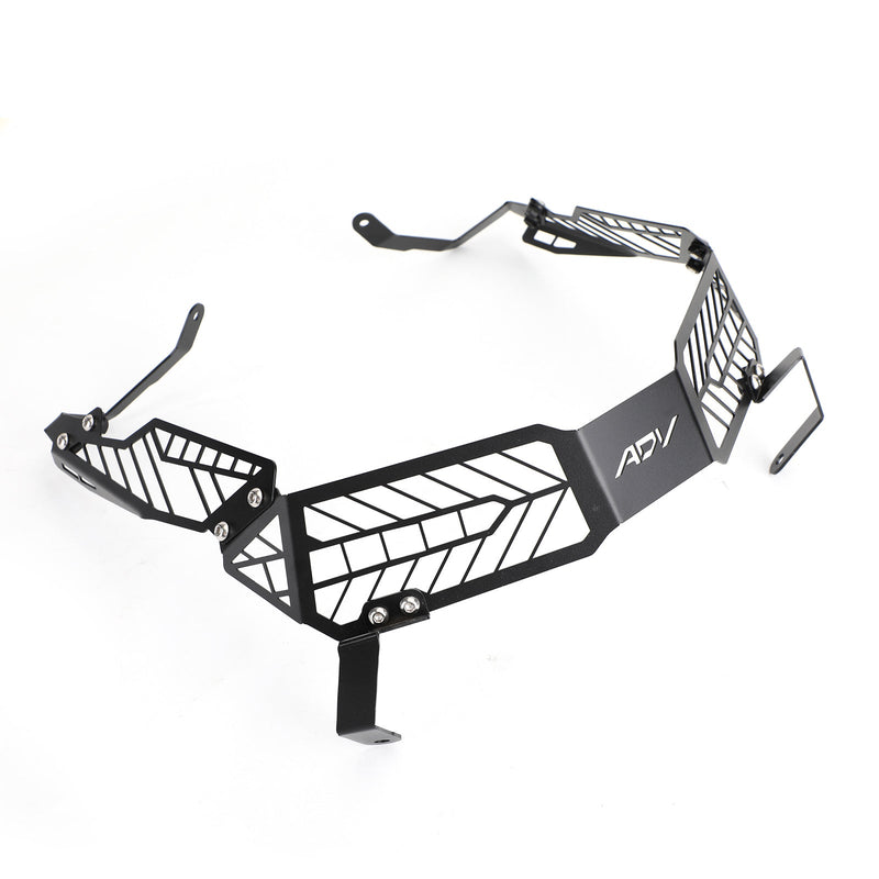 Black Headlamp Headlight Guard Protector Grill For Honda ADV 150 19-21 ADV160