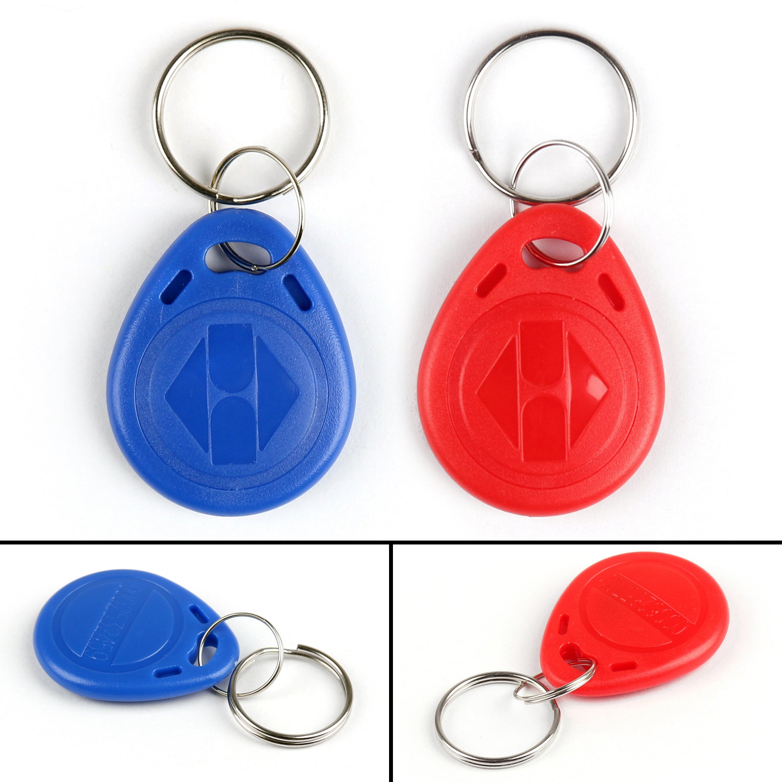Readable RFID Tokens 125Khz EM4100 Tags ID Card Key Chain Card Access