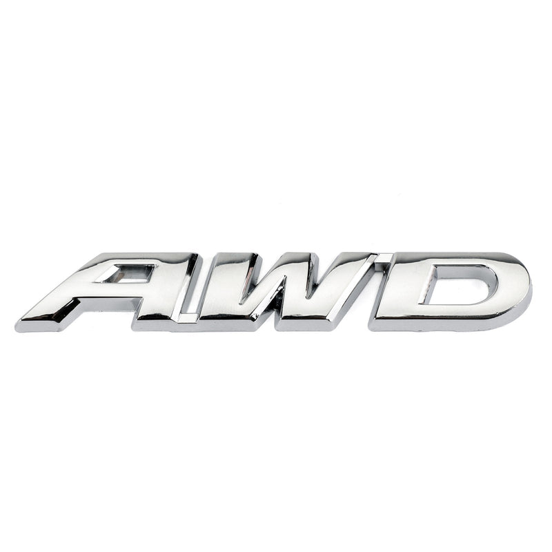 AWD كلمة إلكتروني سيارة معدنية شاحنة ملصق شعار شارة ملصق سيارة السيارات عام