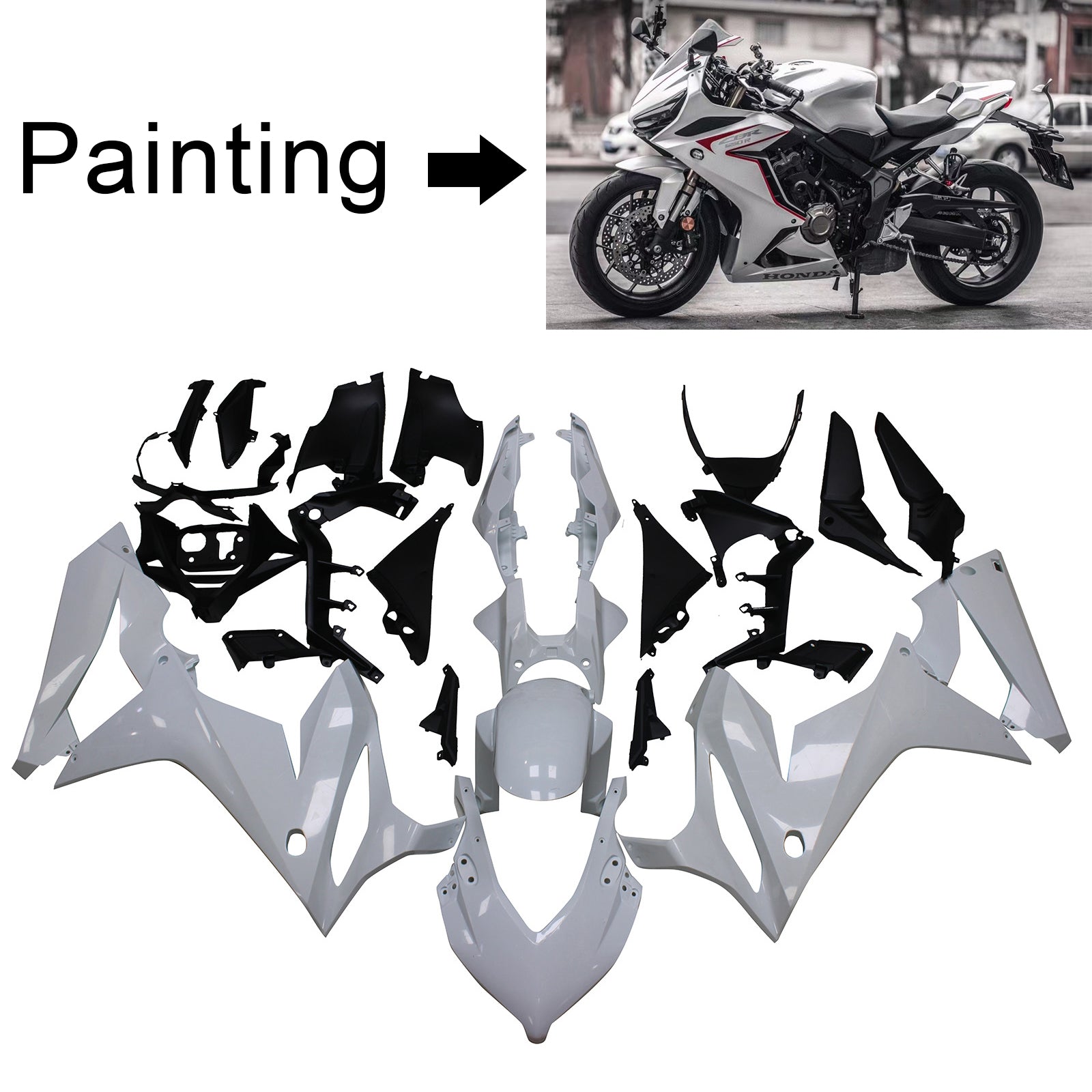 Honda CBR650R 2021-2023 Fairing Kit Bodywork Plastic ABS