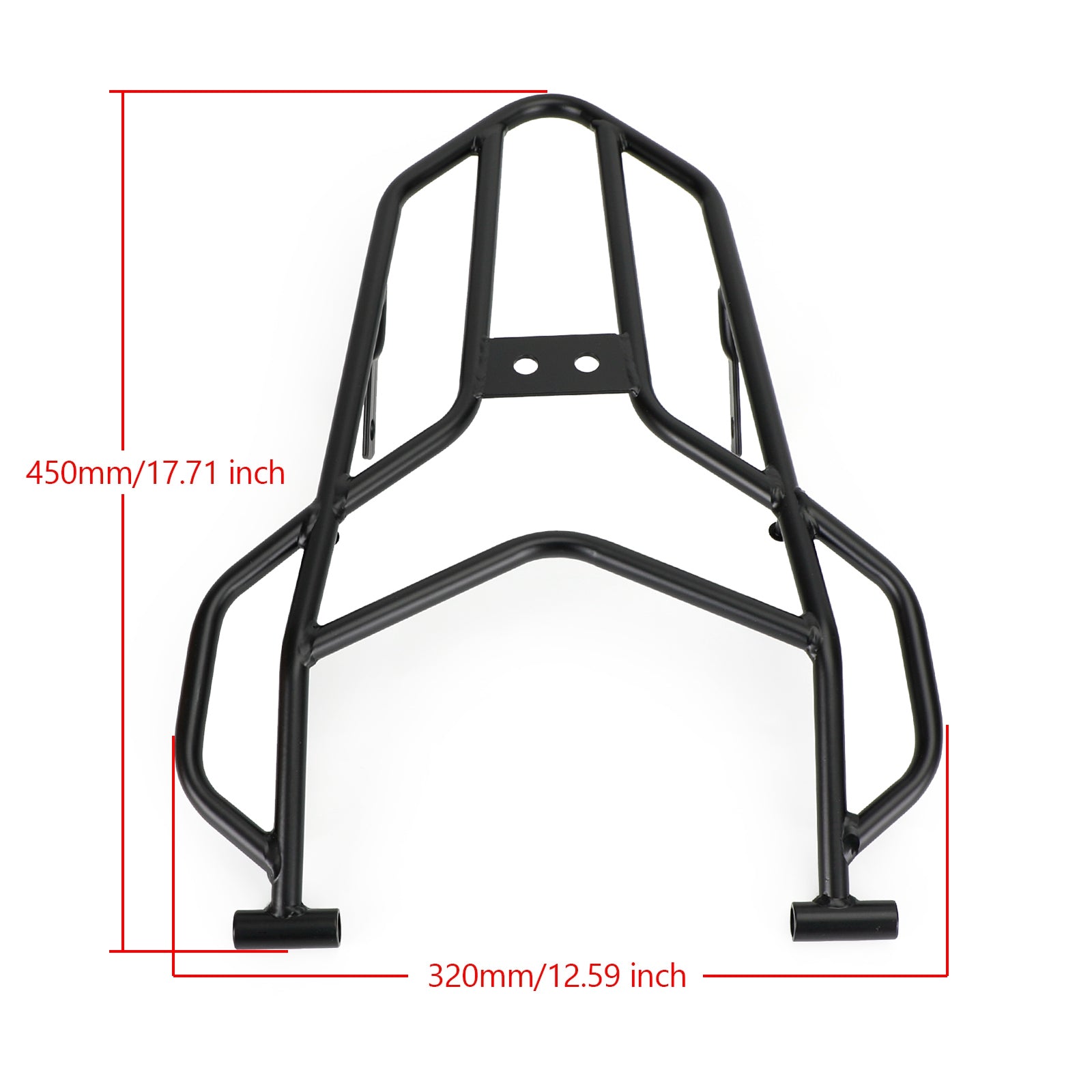 2021 2022 Honda CRF 250 L CRF 250 Rally (J.P. VER) Tube Rear Rack - Black