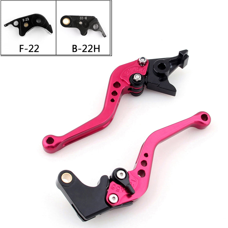 Short Brake & Clutch Lever For BMW S1000RR 15-2018 S1000R 15-18 (F-22/B-22H) Generic