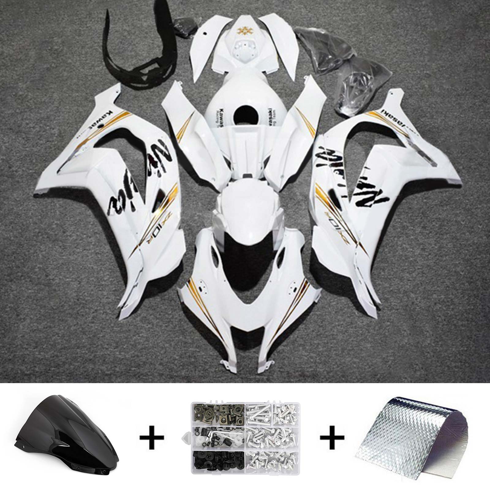 Kawasaki ZX10R 2016-2020 Fairing Kit Bodywork Plastic ABS