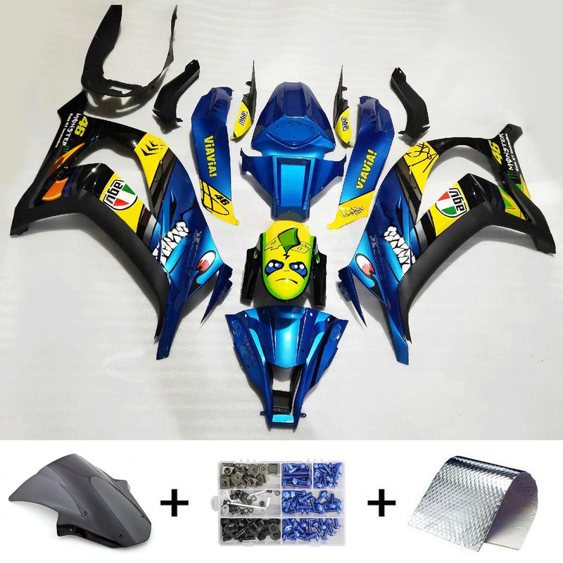 Kawasaki ZX10R 2011-2015 Fairing Kit Bodywork Plastic ABS