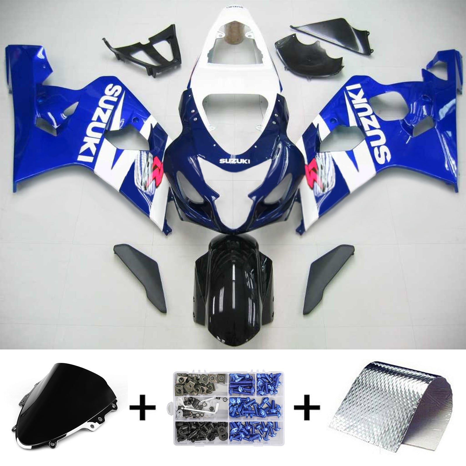 Suzuki GSXR 600/750 2004-2005 Fairing Kit Bodywork Plastic ABS