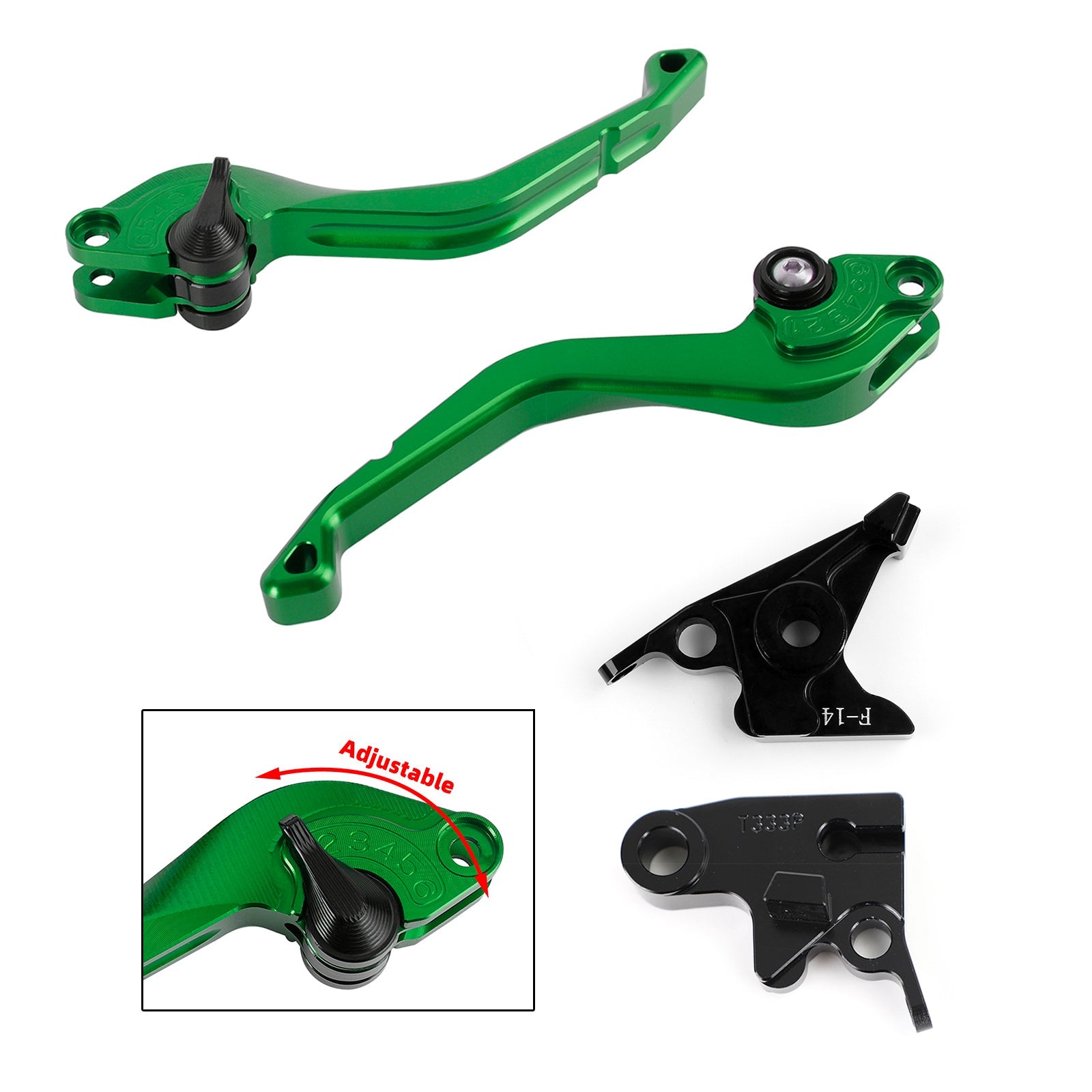 765 Street Triple Tiger 800 CNC Short Clutch Brake Lever