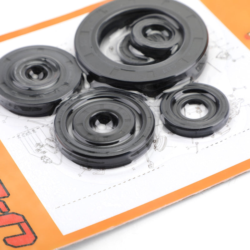 9pcs Engine Oil Seal Kit Set for Honda CR250R 2002-2004 cr250r cr-250r Generic