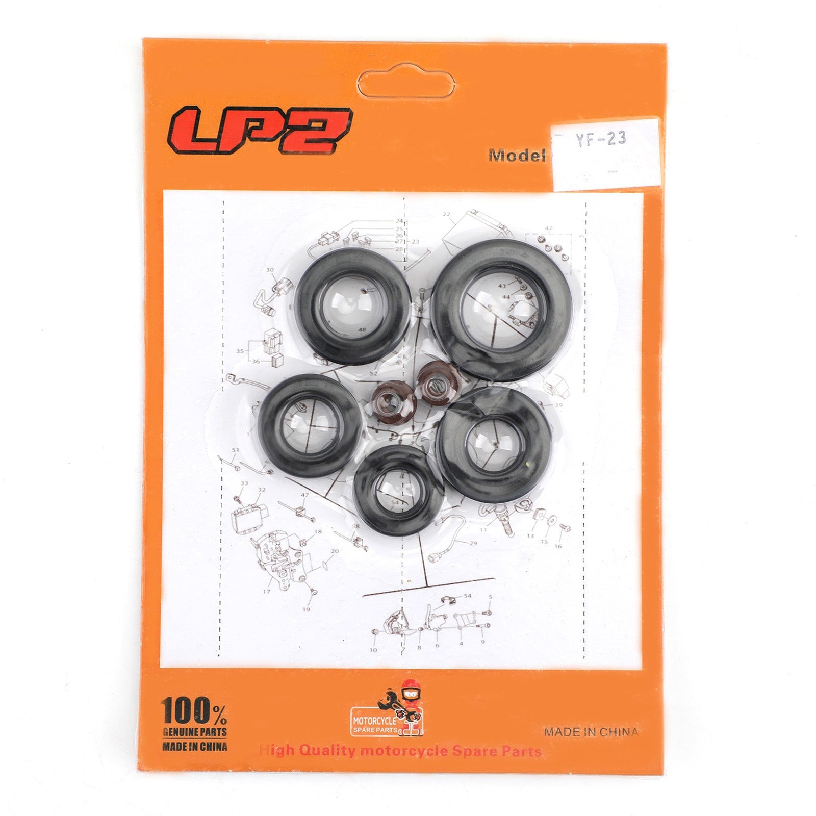 7pcs Engine Oil Seal Kit Set Fit for Honda XL125S 1979-1985 XL125 XL 125 S Generic