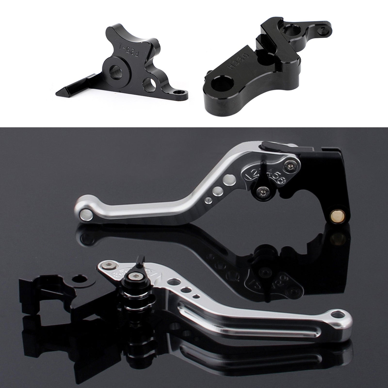 Short Clutch Brake Lever fit for Honda CBR500R/CB500F/X 19-21 CBR300R 19-21 Generic