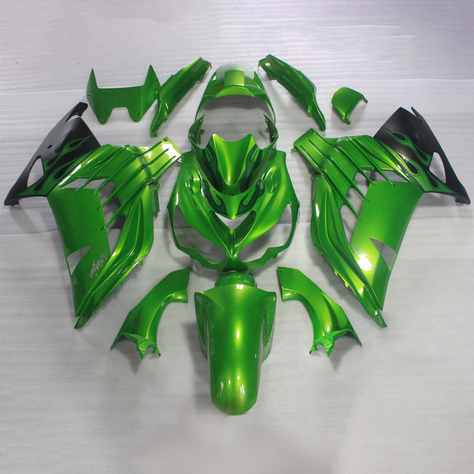 Kawasaki ZX14R 2006-2011 Fairing Kit Bodywork Plastic ABS