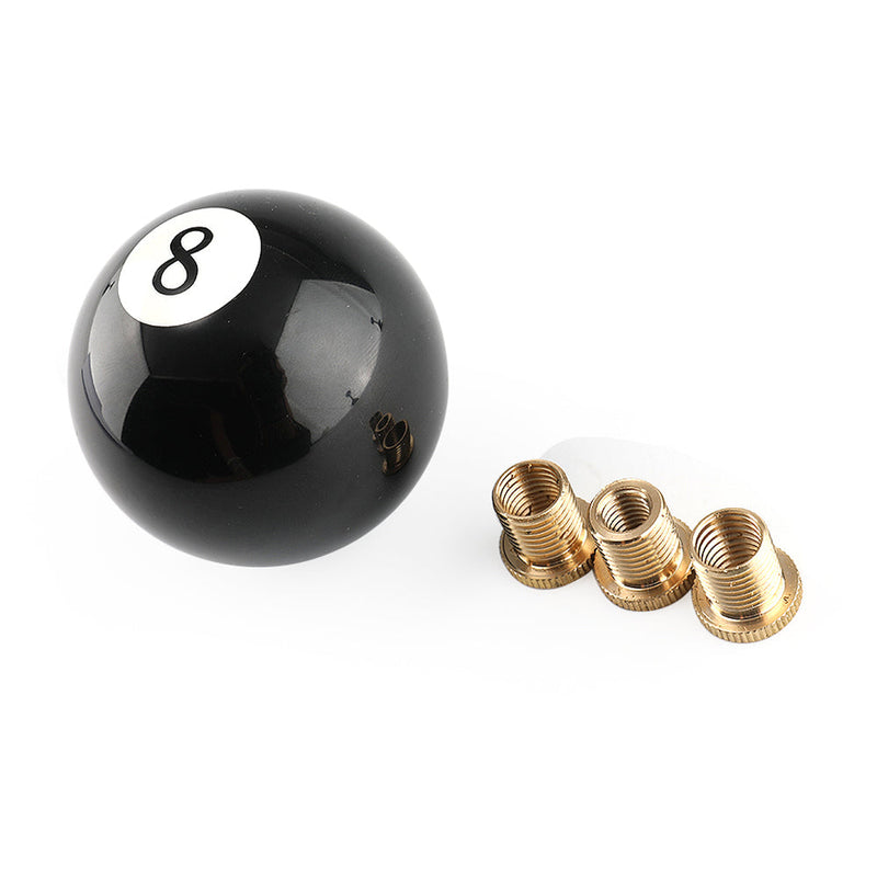 العالمي رقم 8 كرة البلياردو والعتاد شيفتر الأسود جولة التحول المقبض ث / 3 محولات عام
