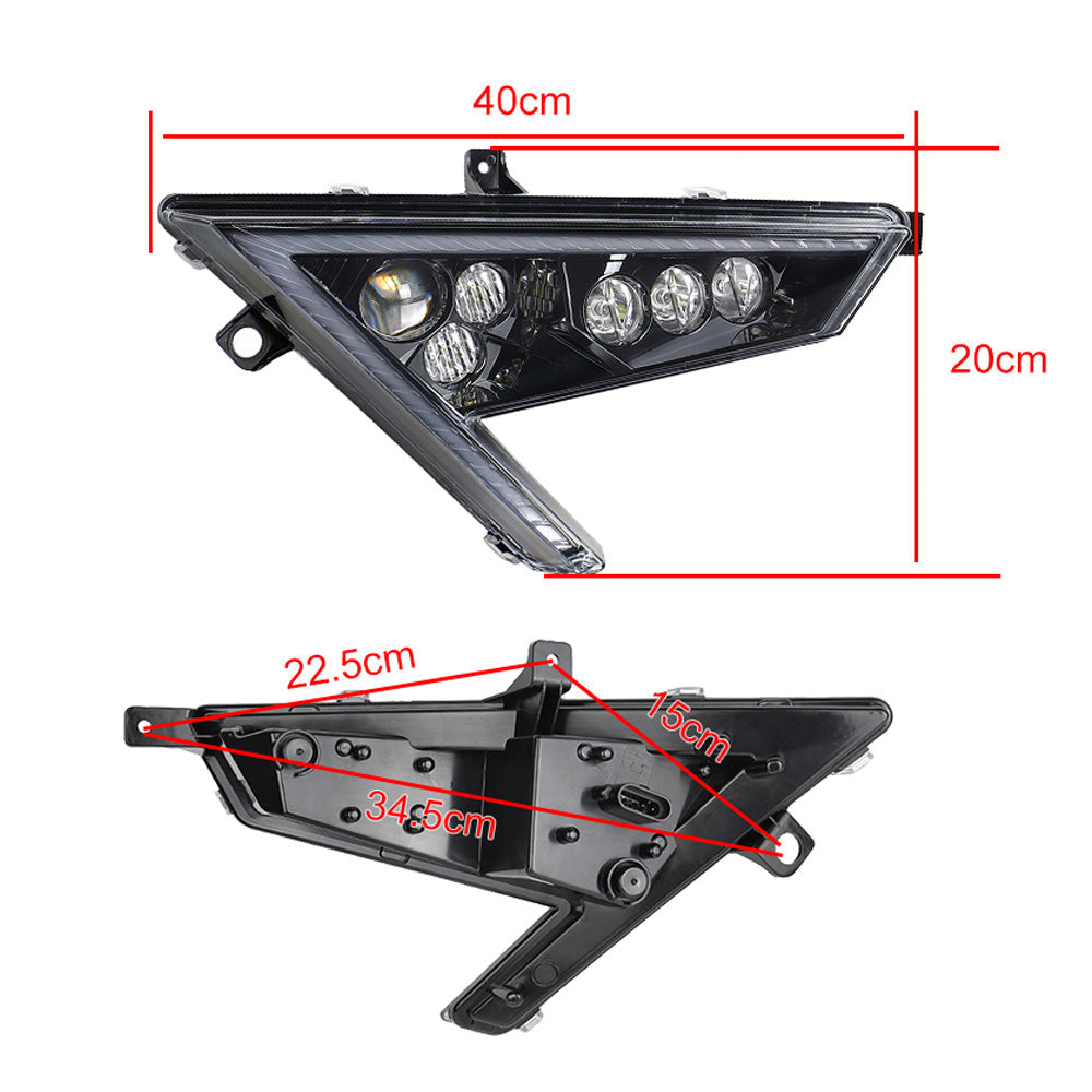 Polaris RZR PRO XP 2020-2021 2414538 2414539 Luces delanteras exclusivas