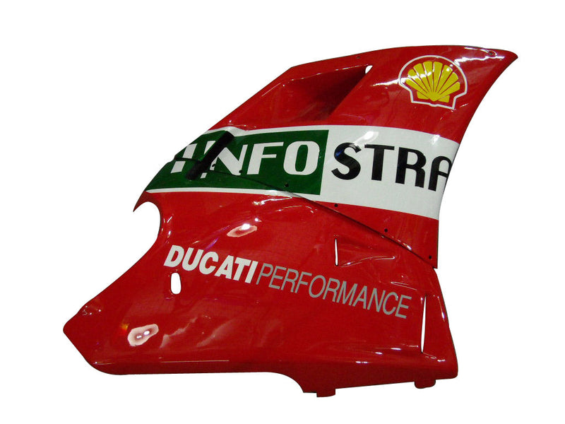 Fairings for 1996-2002 Ducati 996 Red White Infostrada  Generic