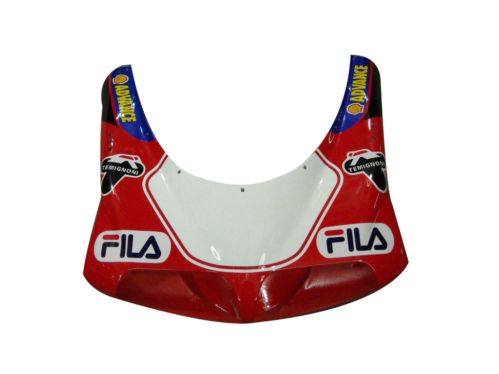 Fairings for 1996-2002 Ducati 996 Red White Blue Fila  Generic