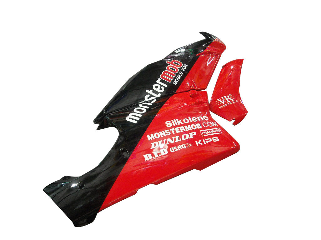 Fairings for 2003-2004 Ducati 999 Red & Black Monster Mob  (Generic