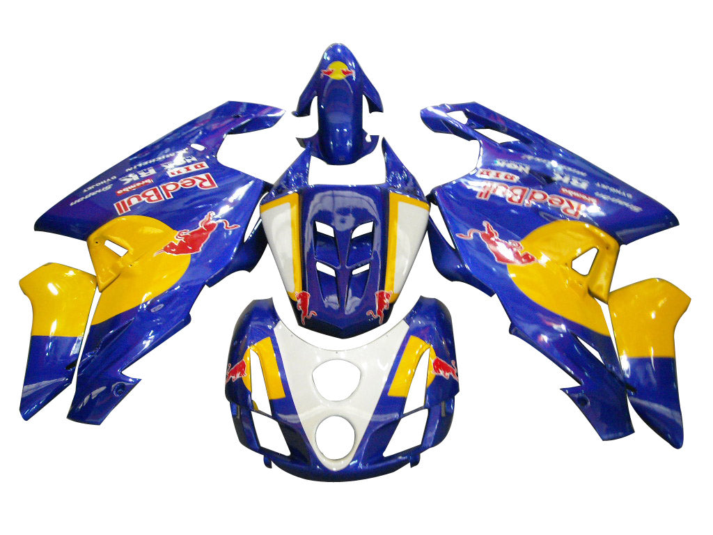 Carenados para Ducati 999 2003-2004 azul y amarillo genérico