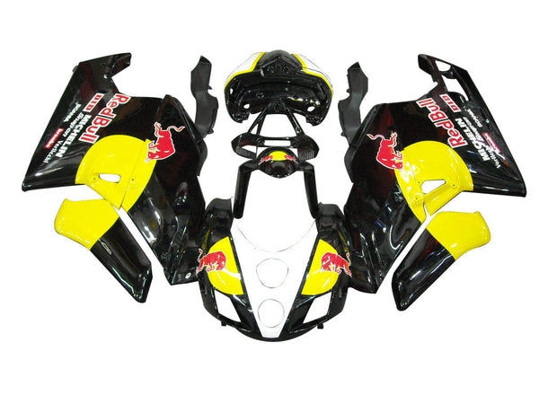 Carenados para Ducati 999 2005-2006 negro y amarillo genérico