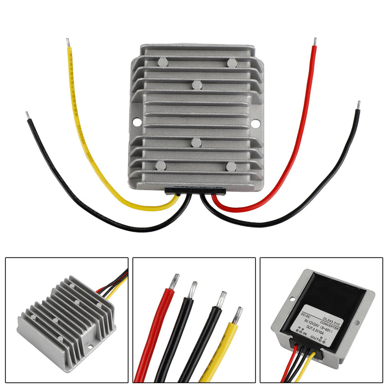 Convertidor reductor CC/CC reductor 12 V/24 V a 3,3 V 10A Módulo de potencia del regulador