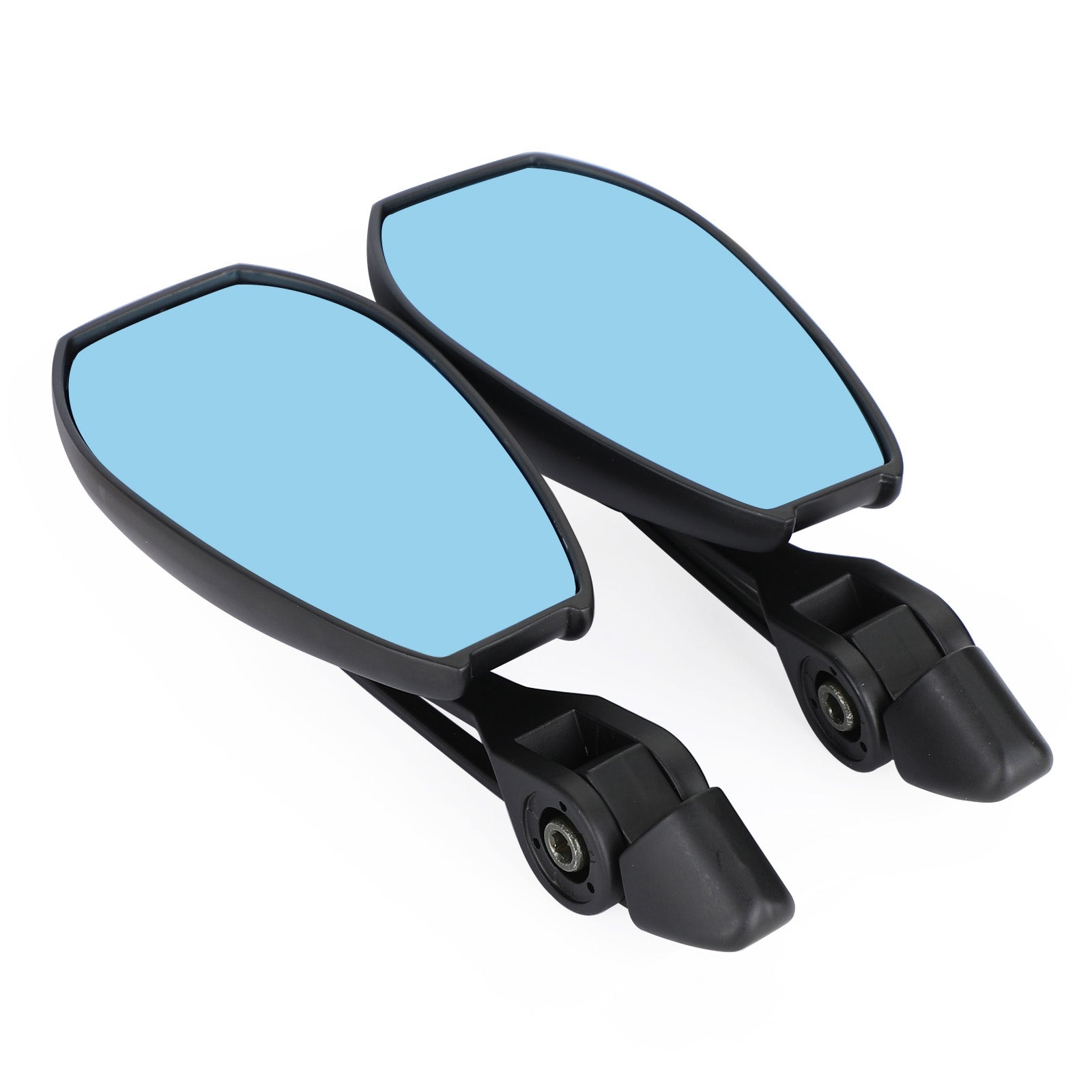 BLACK 8MM 10MM MOTORBIKE MIRRORS UNIVERSAL FOR HONDA/MOTORCYCLE/SCOOTER/PAIR Generic