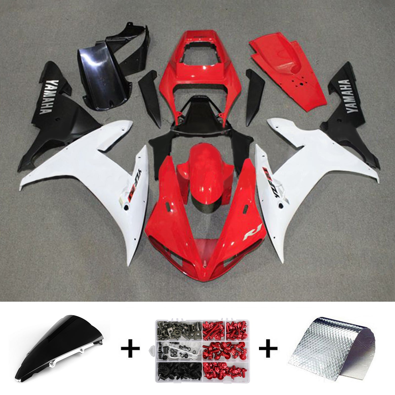 Yamaha YZF-R1 2002-2003 Fairing Kit Bodywork Plastic ABS