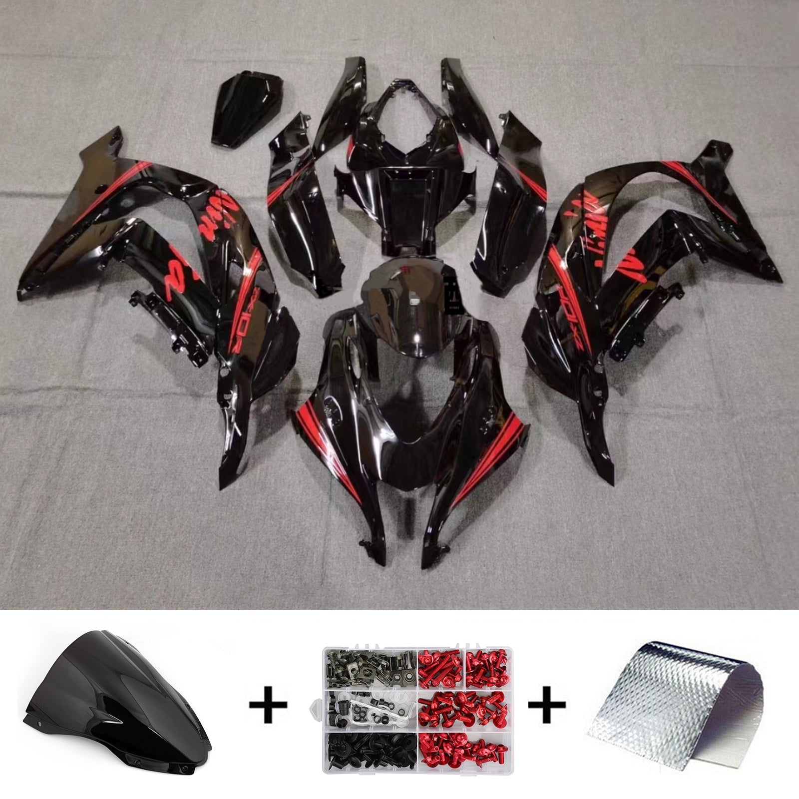 Kawasaki ZX10R 2016-2020 Fairing Kit Bodywork Plastic ABS