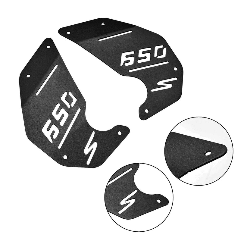 Kawasaki Vulcan S En650 Vn650 15-22 Cnc Engine Side Panel Cover Plate Black