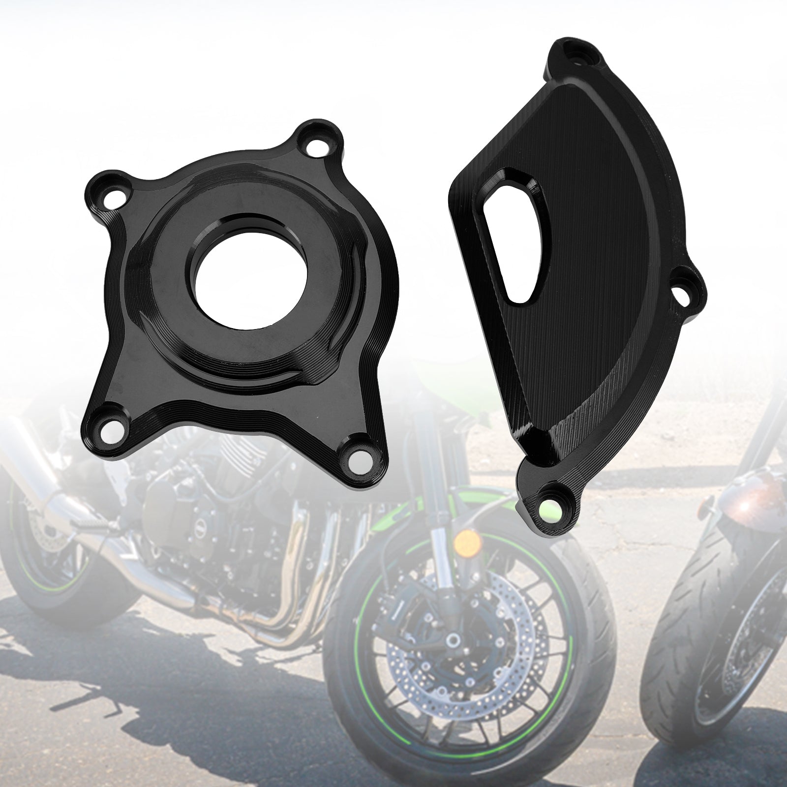 2017-2023 Kawasaki Z900 Z900RS CAFE  Stator Engine Cover Slider Protector Plastic Titanium