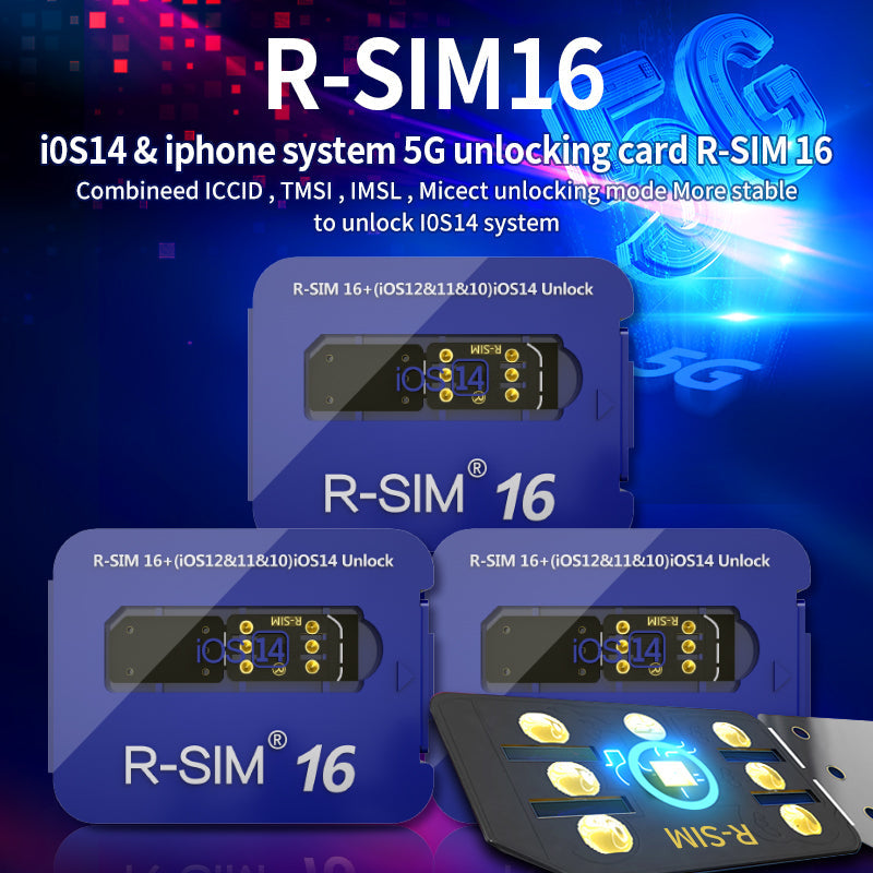 R-SIM19 NEW QPE Stable Unlock SIM Card for iPhone 15 Plus 14 13 Pro Max 12 IOS17