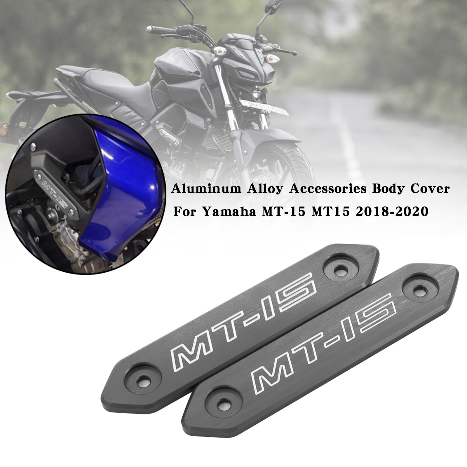 Aluminum Alloy Accessories Body Cover For Yamaha MT 15 MT-15 MT15 2018-2020 Generic