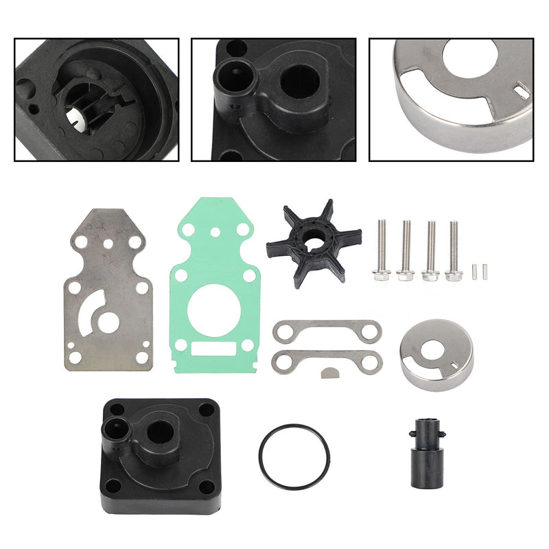 Water Pump Rebuild Kit fit for Yamaha w Housing 63V-W0078-02-00 9.9 15HP