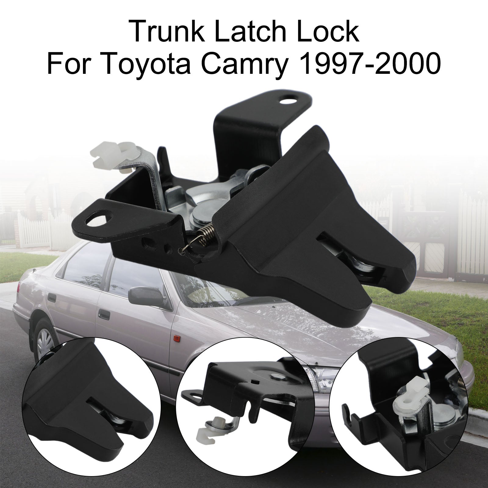 Rear Trunk Latch Lock 64610-AA010 Fit Toyota Camry 1997-2000 64610-AA030