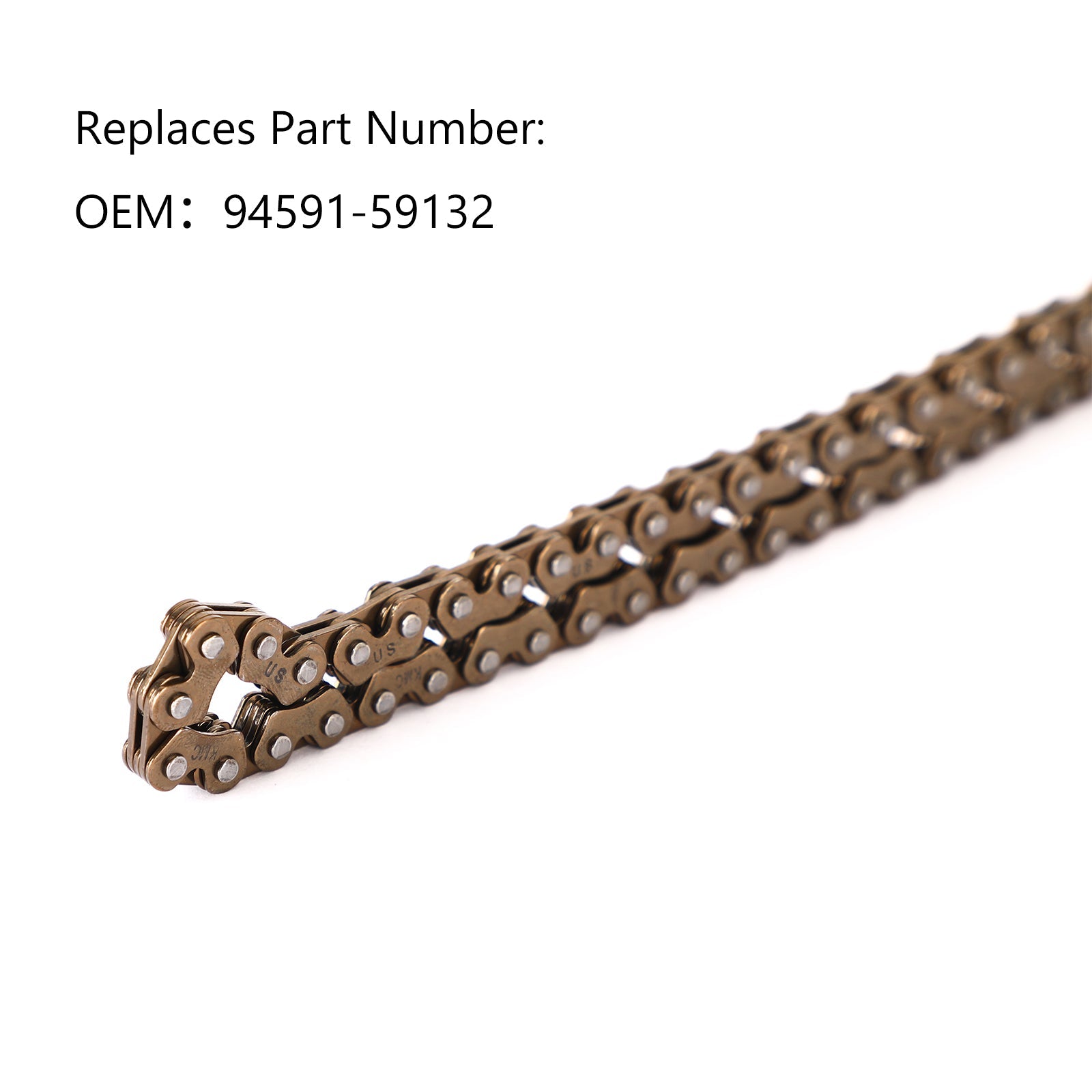 Drive Chain For Yamaha 94591-59132 Xvs950 Xvs950A Ct Cusp Cud Cr Cu Xr Scr950 Generic