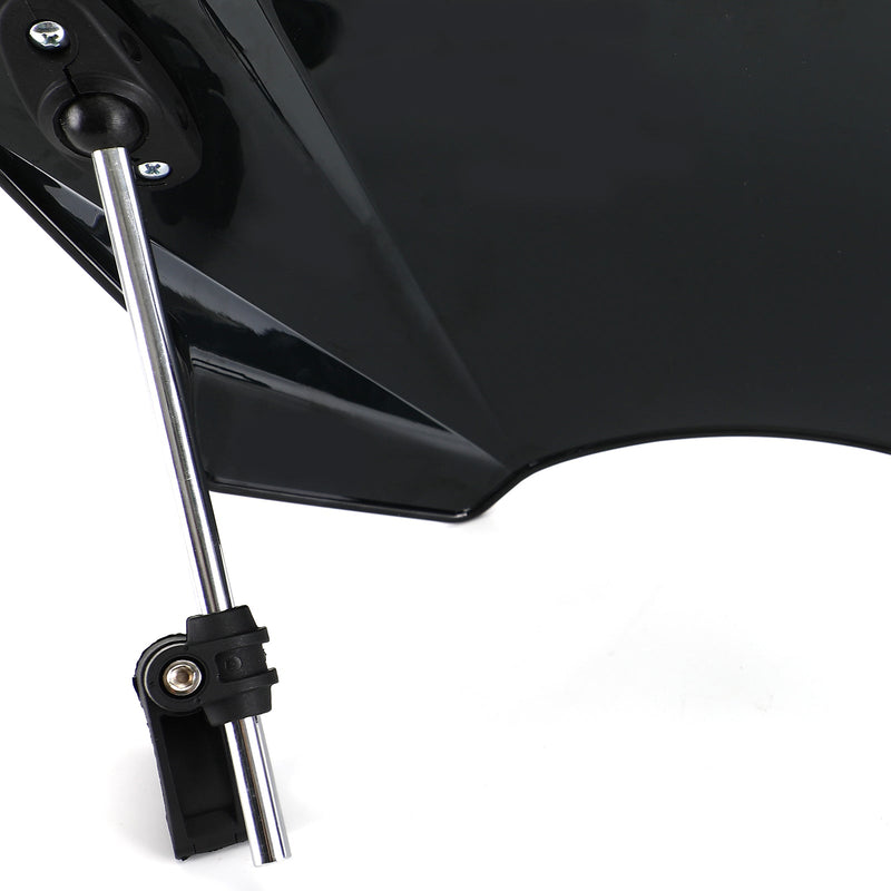 Parabrisas ajustable Universal para motocicleta, 22MM, 25MM, 28MM, manillar genérico