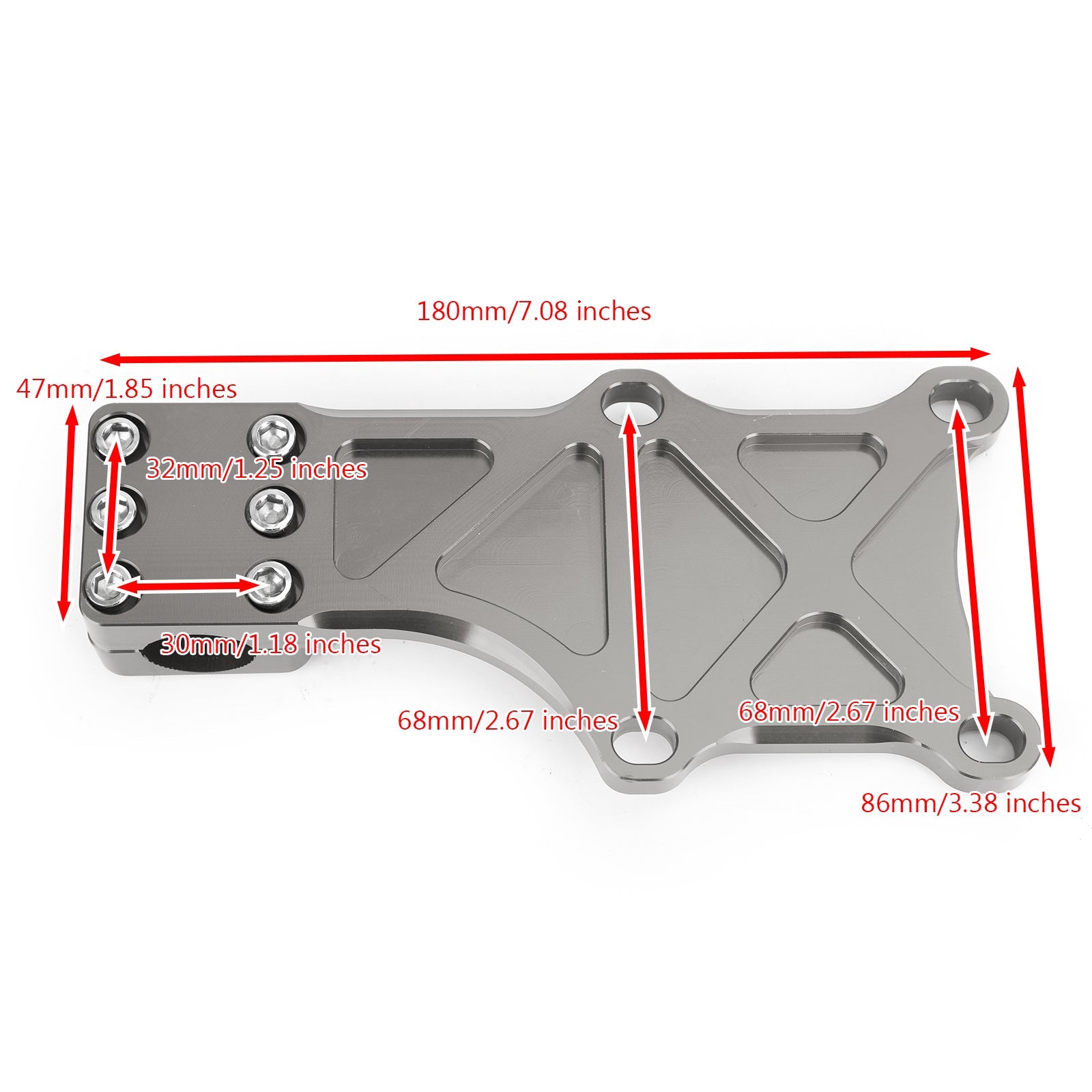 Engine Guard Bracket Fixed Fastening for Honda MSX125 MSX125SF Grom 2013-2019 Generic