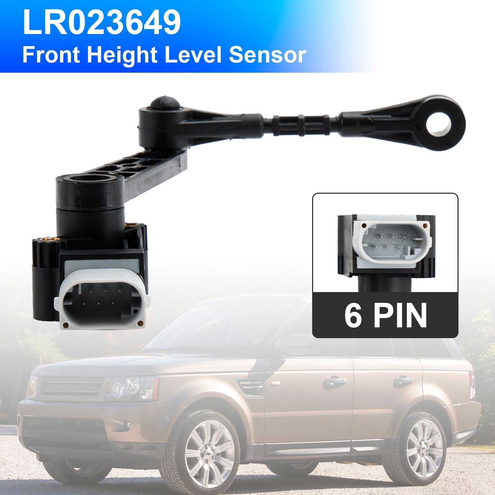 Range Rover Sport 2010-2013 Sensor de nivel de altura delantero izquierdo/derecho LR023649